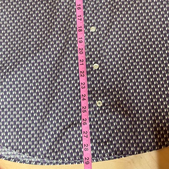 Cinch Printed Cotton Long Sleeve Button Up Western Men's Shirt - Size S - Picture 7 of 8